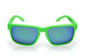 Okulary sportowe NEON Street zielone (green fluo), szkła niebieskie Okulary sportowe NEON Street zielone (green fluo), szkła niebieskie