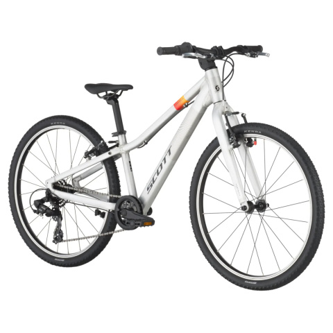 Rower dziecięcy SCOTT Contrail 400 srebrny, rozmiar 24" Rower dziecięcy SCOTT Contrail 400 srebrny, rozmiar 24"