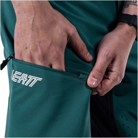 Spodenki rowerowe LEATT Shorts MTB Enduro 3.0 (turkusowy, L) Spodenki rowerowe LEATT Shorts MTB Enduro 3.0 (turkusowy, L)