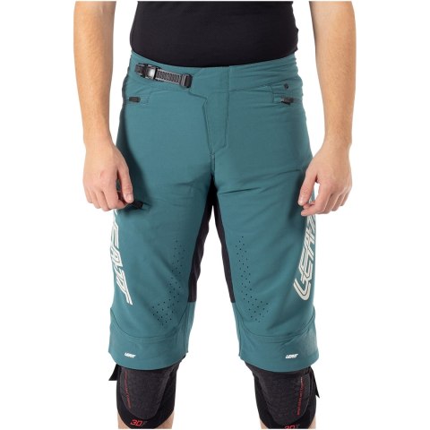 Spodenki rowerowe LEATT Shorts MTB Gravity 4.0 (turkusowy, M) Spodenki rowerowe LEATT Shorts MTB Gravity 4.0 (turkusowy, M)