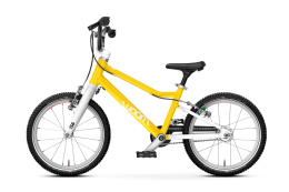 Rower dziecięcy woom GO 3 Automagic żółty (vibrant yellow), rozmiar 16
