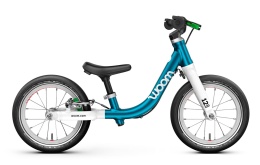 Lekki rower dziecięcy WOOM GO 1 metalic blue, rozmiar 12