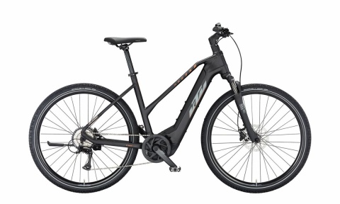 Rower elektryczny damski KTM Macina Cross 510 500Wh black, rozmiar M/51 Rower elektryczny damski KTM Macina Cross 510 500Wh black, rozmiar M/51