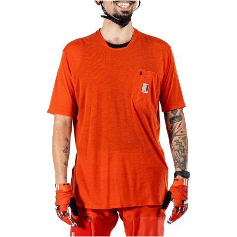 Koszulka rowerowa Leatt Jersey MTB AllMtn 2.0 pomarańczowa, rozmiar L Koszulka rowerowa Leatt Jersey MTB AllMtn 2.0 pomarańczowa, rozmiar L