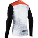 Koszulka rowerowa Leatt Jersey MTB Gravity 5.0 biała, rozmiar XL Koszulka rowerowa Leatt Jersey MTB Gravity 5.0 biała, rozmiar XL