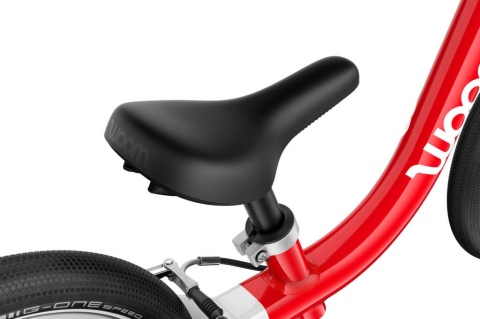 Lekki rower dziecięcy WOOM GO 1 red, rozmiar 12" Lekki rower dziecięcy WOOM GO 1 red, rozmiar 12"