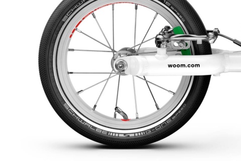 Lekki rower dziecięcy WOOM GO 1 red, rozmiar 12" Lekki rower dziecięcy WOOM GO 1 red, rozmiar 12"