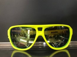 Okulary NEON Board yellow fluo (lens: gold cat.3)