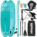 VIRTUFIT DESKA SUP CRUISER 305 - TURKUSOWY - Z SIEDZENIEM KAJAKOWYM, AKCESORIAMI I TORBĄ DO NOSZENIA VIRTUFIT DESKA SUP CRUISER 305 - TURKUSOWY - Z SIEDZENIEM KAJAKOWYM, AKCESORIAMI I TORBĄ DO NOSZENIA