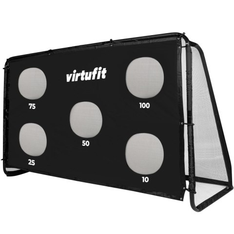 VIRTUFIT BRAMKA PIŁKARSKA PRO Z MATĄ DO STRZELANIA - 300 X 200 CM VIRTUFIT BRAMKA PIŁKARSKA PRO Z MATĄ DO STRZELANIA - 300 X 200 CM