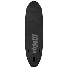 VIRTUFIT DESKA SUP CRUISER 305 - CZARNY - Z SIEDZENIEM KAJAKOWYM, AKCESORIAMI I TORBĄ DO NOSZENIA