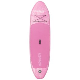 VIRTUFIT DESKA SUP OCEAN 275 - RÓŻOWY - Z AKCESORIAMI I TORBĄ DO NOSZENIA