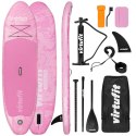VIRTUFIT DESKA SUP OCEAN 275 - RÓŻOWY - Z AKCESORIAMI I TORBĄ DO NOSZENIA VIRTUFIT DESKA SUP OCEAN 275 - RÓŻOWY - Z AKCESORIAMI I TORBĄ DO NOSZENIA