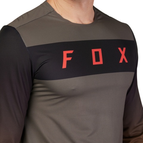 Koszulka FOX z długim rękawem - Flexair Arcadia (dirt, rozmiar XL) Koszulka FOX z długim rękawem - Flexair Arcadia (dirt, rozmiar XL)