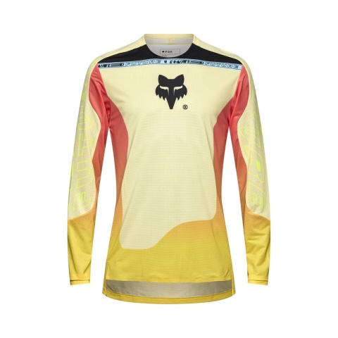 Koszulka FOX z długim rękawem Flexair Elevated Lemonade (żółta, L) Koszulka FOX z długim rękawem Flexair Elevated Lemonade (żółta, L)