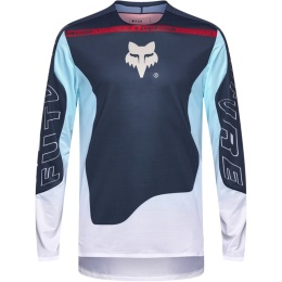 Koszulka FOX z długim rękawem Flexair Elevated Midnight (granatowa, L)