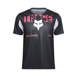Koszulka junior FOX z krótkim rękawem Ranger SS Jersey (czarna, YXL)