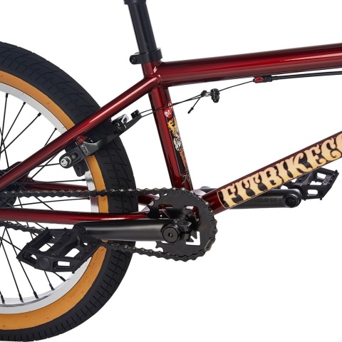 Rower BMX FITBIKECO. Misfit 18 brązowy, rozmiar 18" Rower BMX FITBIKECO. Misfit 18 brązowy, rozmiar 18"