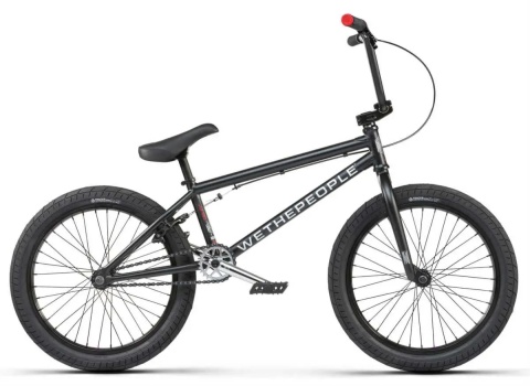 Rower BMX WETHEPEOPLE CRS 20" TT MY2021 czarny, rozmiar 20.25" Rower BMX WETHEPEOPLE CRS 20" TT MY2021 czarny, rozmiar 20.25"