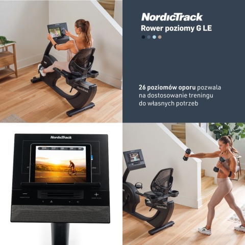 NORDICTRACK ROWER PROGRAMOWANY POZIOMY G LE NORDICTRACK ROWER PROGRAMOWANY POZIOMY G LE