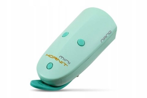 LAMPKA LED I DZWONEK ROWEROWY DWA W JEDNYM MINI HORNIT NANO MINT LAMPKA LED I DZWONEK ROWEROWY DWA W JEDNYM MINI HORNIT NANO MINT