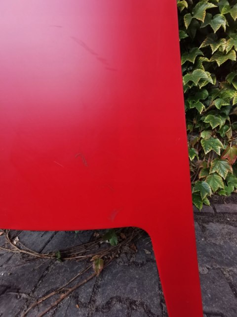 KRZESŁO OGRODOWE SIESTA BOX CZERWONE KRZESŁO OGRODOWE SIESTA BOX CZERWONE