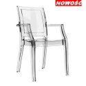 KRZESŁO ARTHUR CLEAR TRANSPARENT KRZESŁO ARTHUR CLEAR TRANSPARENT