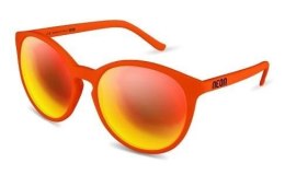 Okulary sportowe NEON Lover czerwone (red fluo), szkła czerwone