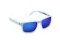Okulary sportowe NEON Street WHITE, szkła niebieskie