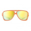 Okulary sportowe NEON Board pomarańczowe (orange fluo), szkła złote Okulary sportowe NEON Board pomarańczowe (orange fluo), szkła złote