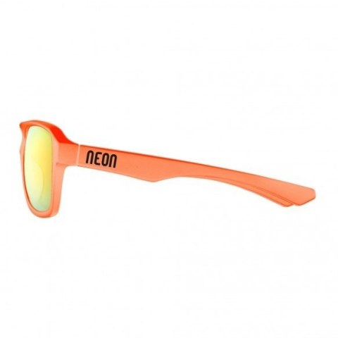 Okulary sportowe NEON Board pomarańczowe (orange fluo), szkła złote Okulary sportowe NEON Board pomarańczowe (orange fluo), szkła złote