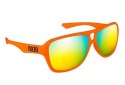 Okulary sportowe NEON Board pomarańczowe (orange fluo), szkła złote Okulary sportowe NEON Board pomarańczowe (orange fluo), szkła złote