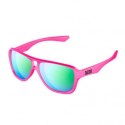 Okulary sportowe NEON Board różowe (pink fluo), szkła zielone Okulary sportowe NEON Board różowe (pink fluo), szkła zielone