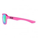 Okulary sportowe NEON Board różowe (pink fluo), szkła zielone Okulary sportowe NEON Board różowe (pink fluo), szkła zielone