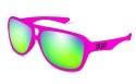 Okulary sportowe NEON Board różowe (pink fluo), szkła zielone Okulary sportowe NEON Board różowe (pink fluo), szkła zielone