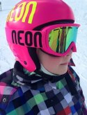 Kask narciarski dla dzieci NEON HERO PLUS pomarańczowy XXXS Kask narciarski dla dzieci NEON HERO PLUS pomarańczowy XXXS