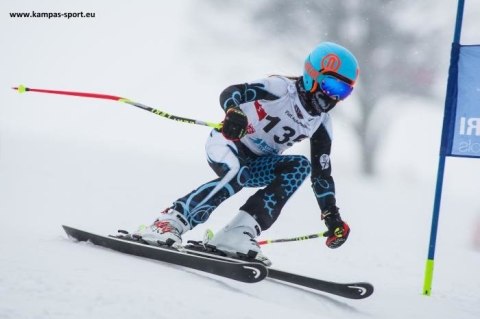 Kask narciarski dla dzieci NEON HERO PLUS pomarańczowy XXXS Kask narciarski dla dzieci NEON HERO PLUS pomarańczowy XXXS