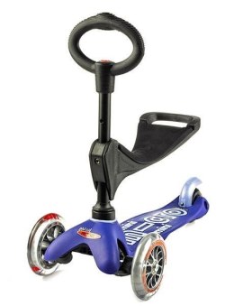 Hulajnoga trójkołowa i jeździk w jednym MINI Micro 3w1 Deluxe ciemnoniebieska