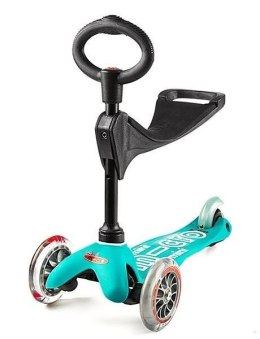 Hulajnoga trójkołowa i jeździk w jednym MINI Micro 3w1 Deluxe  turkusowa
