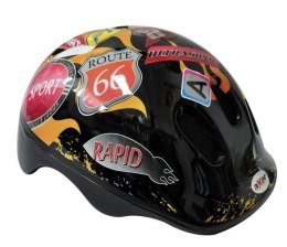 AXER kask dziecięcy HAPPY LIGHT STICKER m