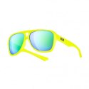 Okulary sportowe NEON Board żółte (yellow fluo), szkła niebieskie Okulary sportowe NEON Board żółte (yellow fluo), szkła niebieskie