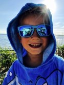 Okulary dziecięce NEON Joker granatowe (royal blue), szkła złote Okulary dziecięce NEON Joker granatowe (royal blue), szkła złote