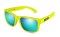 Okulary dziecięce NEON Joker żółte (yellow fluo), szkła niebieskie