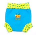 Neoprenowa pieluszka do pływania Happy Nappy turkusowa z żółtym M 3-8m-cy 6-11kg Neoprenowa pieluszka do pływania Happy Nappy turkusowa z żółtym M 3-8m-cy 6-11kg