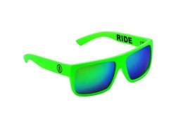 Okulary sportowe NEON Ride zielone (green fluo), szkła zielone