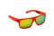 Okulary sportowe NEON Ride ORANGE FLUO, szkła złote