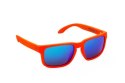 Okulary sportowe NEON Street ORANGE FLUO, szkła niebieskie Okulary sportowe NEON Street ORANGE FLUO, szkła niebieskie