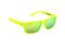 Okulary sportowe NEON Street żółte (yellow fluo), szkła złote