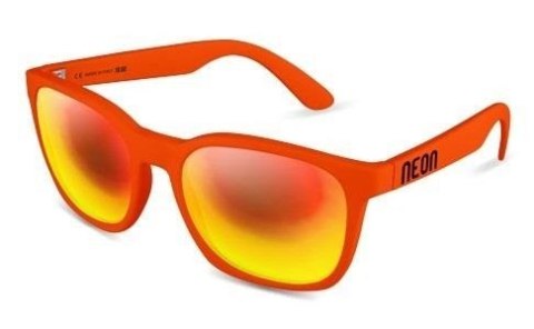 Okulary sportowe NEON Thor poarańczowe (orange fluo), szkła czerwone Okulary sportowe NEON Thor poarańczowe (orange fluo), szkła czerwone