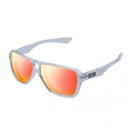Okulary sportowe NEON Board crystal black, szkła czerwone